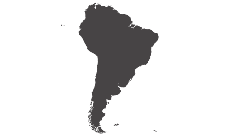 mappa America Latina