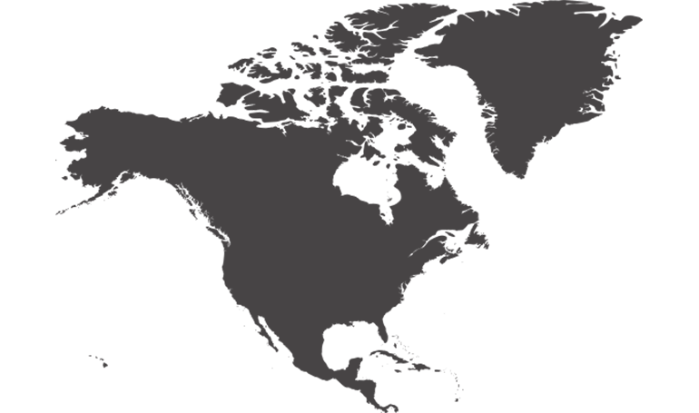 mappa Nord America